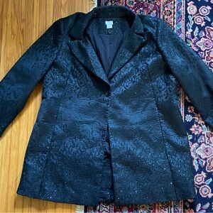 Black Sequence Jacket